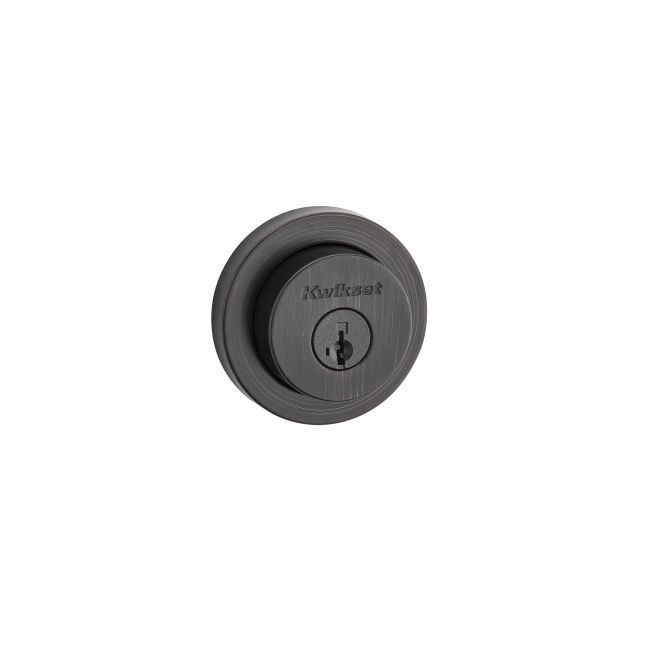 Kwikset 159RDT Milan Round Double Cylinder Deadbolt SmartKey KA3