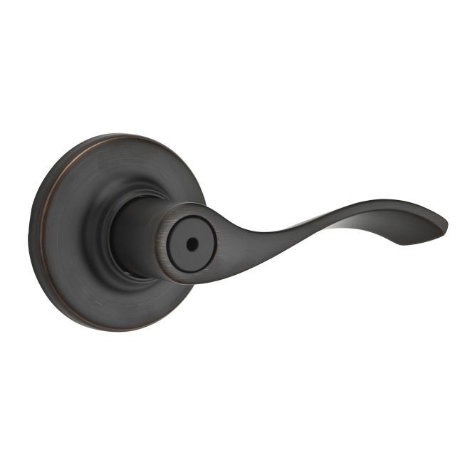 Kwikset 300BL-V1 Balboa Privacy Door Lock with New Chassis