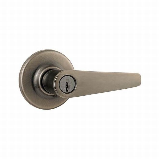 Kwikset 406DL-V1 Delta Entry Door Lock with Free Interior Lever with New Chassis