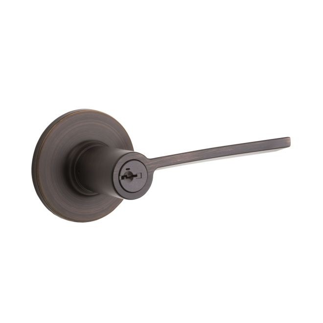 Kwikset 438PLLRH Right Hand Palmina Entry Door Lock with SmartKey