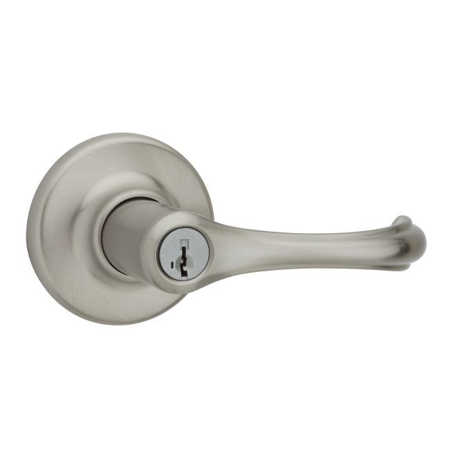 Kwikset 462DNL-SV1 Dorian Vestibule Lock SmartKey with New Chassis