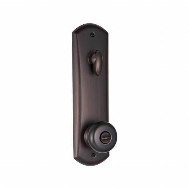 Kwikset 506H-GC Signature Series Hancock Interconnected Entry Door Lock with New Chassis