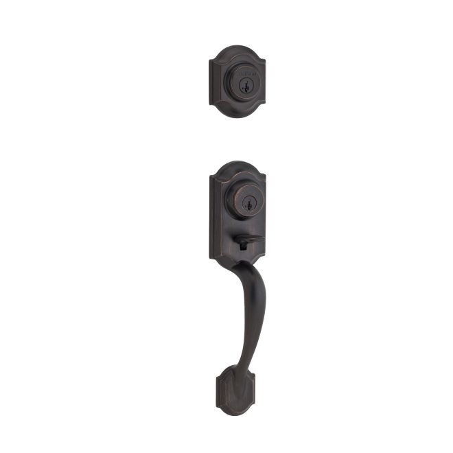 Kwikset 554MNHLIP-S Montara Exterior Single Cylinder Handleset SmartKey