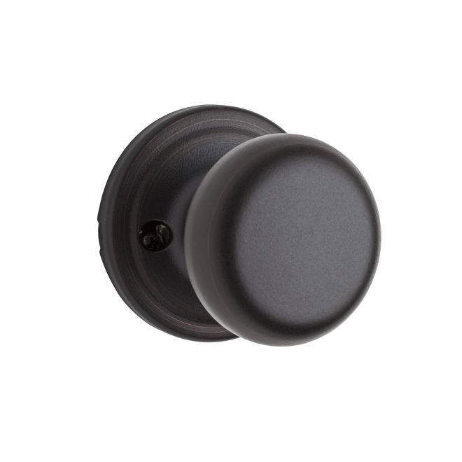Kwikset 604H-GC Hancock Signature Series Interior Single Cylinder Handleset Trim with New Chassis