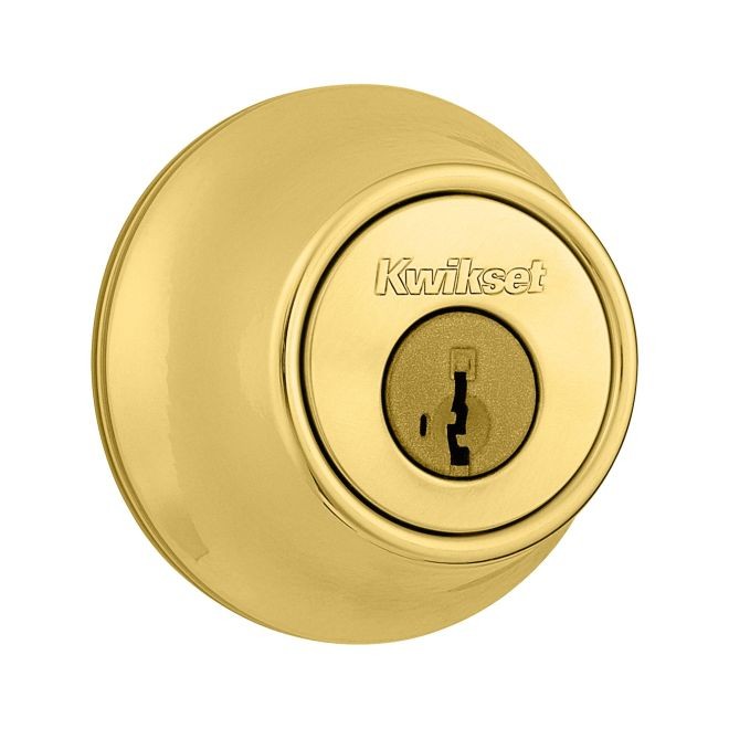 Kwikset 660-PK03V1 Single Cylinder Deadbolt with New Chassis Master Keyed to # 76767