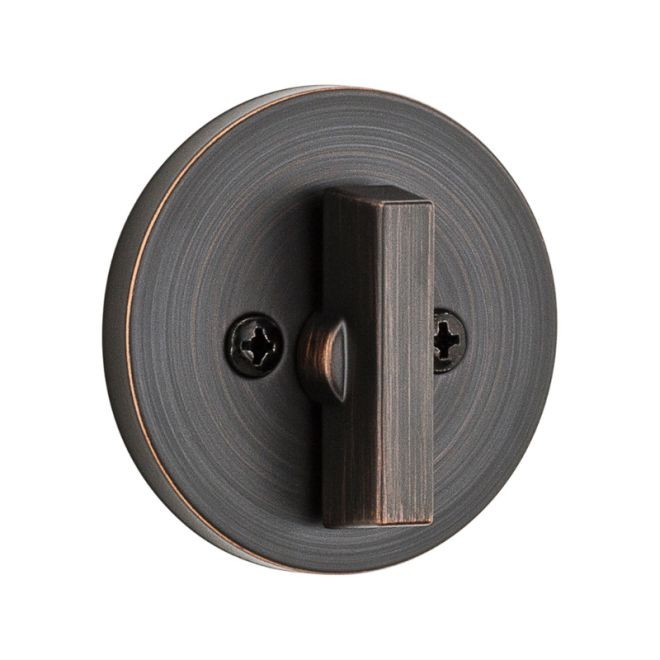 Kwikset 663CRR-V1 One Sided Turn Contemporary Round Deadbolt