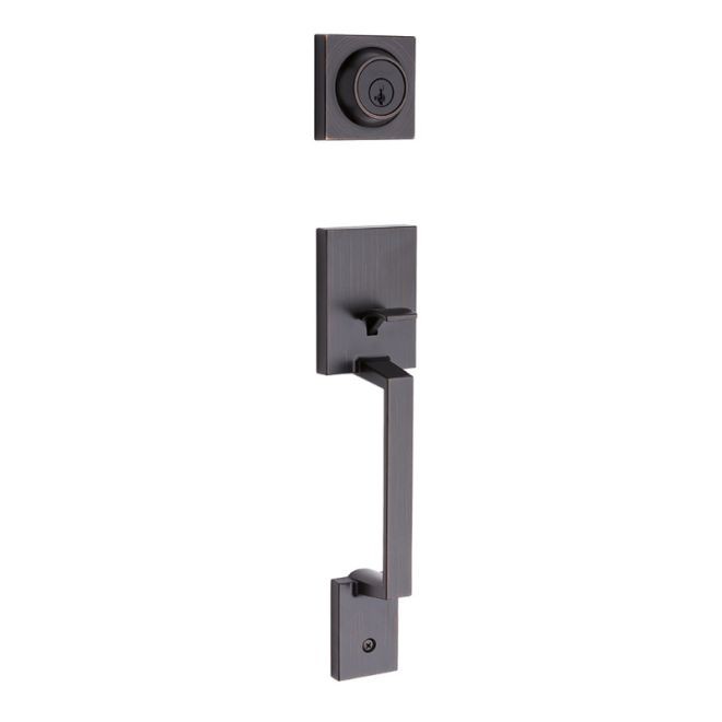 Kwikset 687AMDLIP Amador Single Cylinder Exterior Handleset with Smart Key