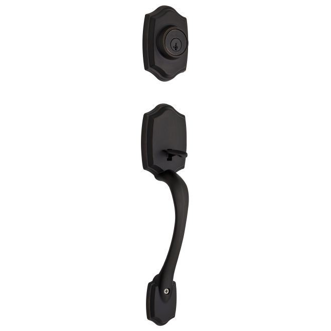 Kwikset 687BWLIP-S Belleview Single Cylinder Exterior Handleset SmartKey