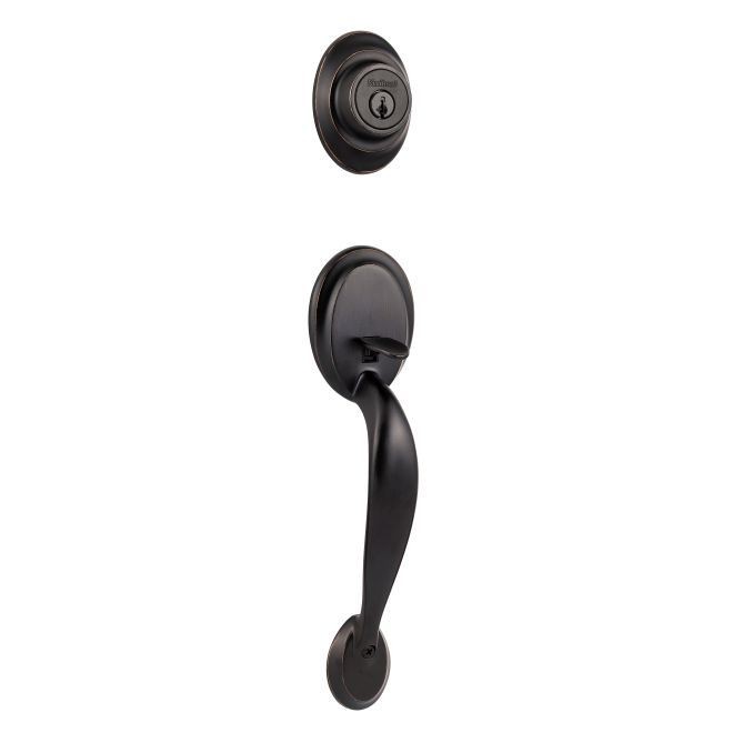 Kwikset 689DALIP-S Dakota Double Cylinder Exterior Handleset SmartKey