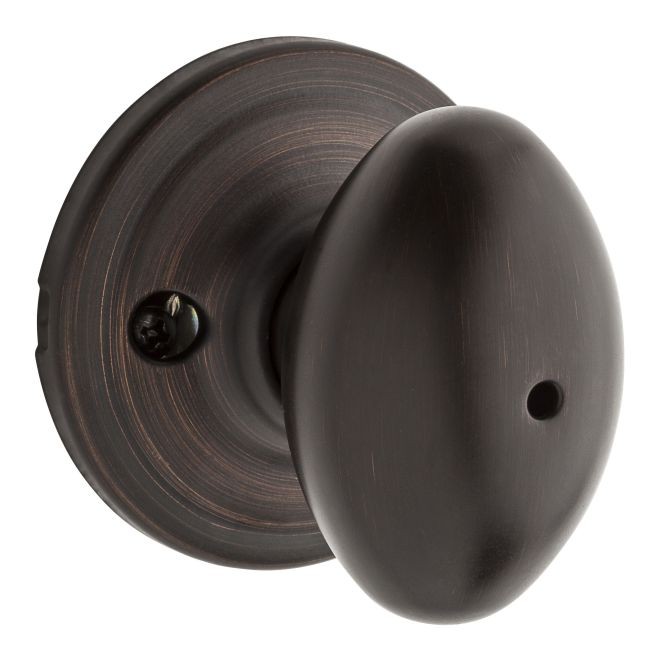 Kwikset 730L-GC Laurel Privacy Door Lock with New Chassis
