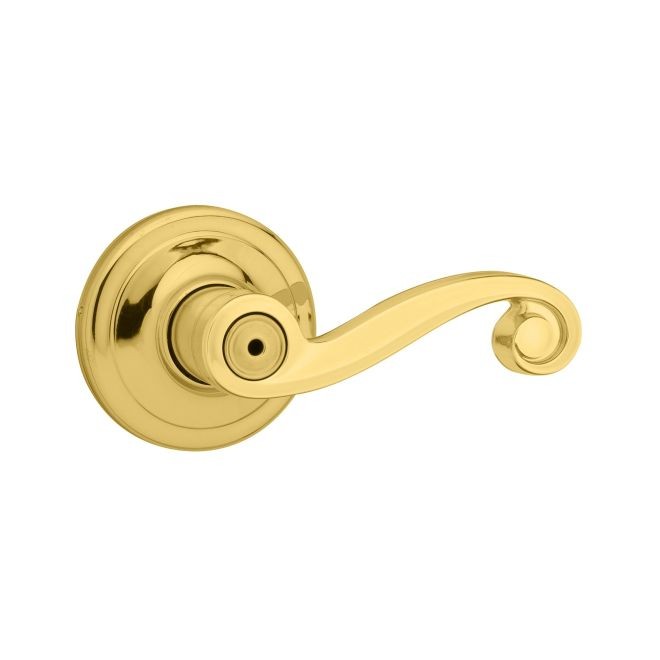 Kwikset 730LL-RV1 Lido Privacy Door Lock with New Chassis