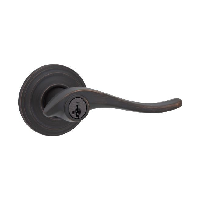 Kwikset 740AVL-S Avalon Entry Door Lock SmartKey