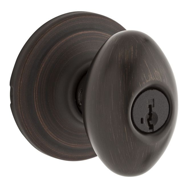 Kwikset 740L-SGC Laurel Entry Door Lock SmartKey with New Chassis