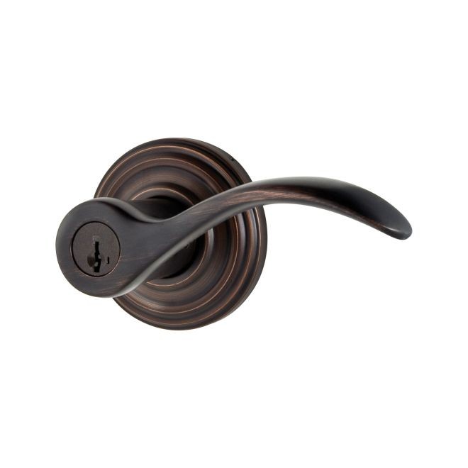 Kwikset 740PML-S Pembroke Entry Door Lock SmartKey