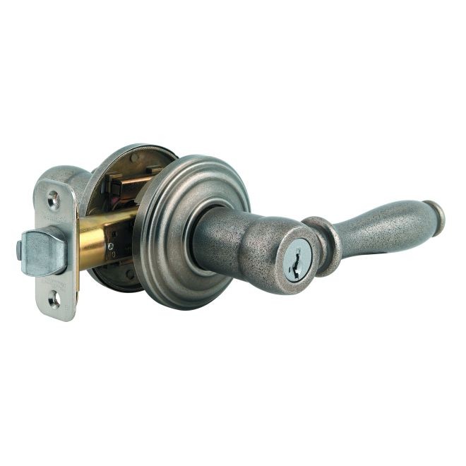 Kwikset 745ADL-S UL Ashfield Entry Door Lock SmartKey with 2-3/4" Latch