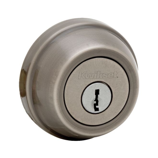Kwikset 780-V1 Single Cylinder Deadbolt with New Chassis