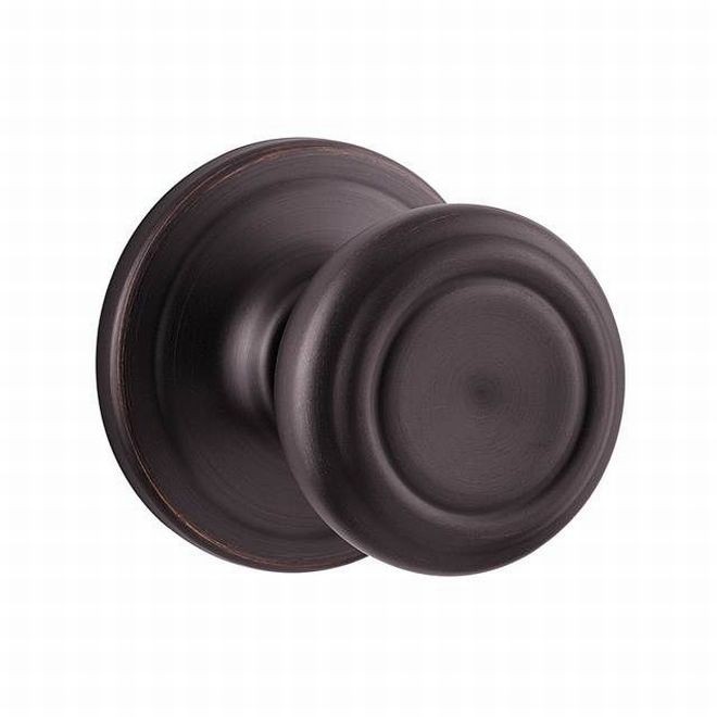 Kwikset 788CN-BB Cameron Half Dummy Lock in Brown Box
