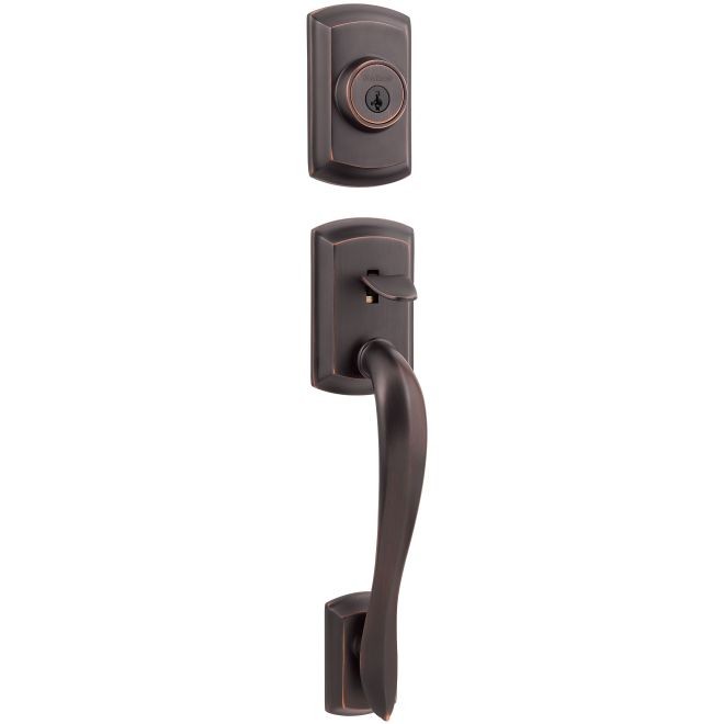 Kwikset 800AVHLIP-S Avalon Single Cylinder Exterior Handleset SmartKey