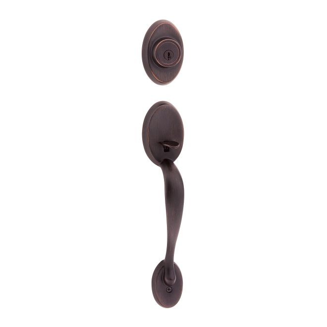 Kwikset 800CELIP-V1 Chelsea Single Cylinder Exterior Handleset with New Chassis