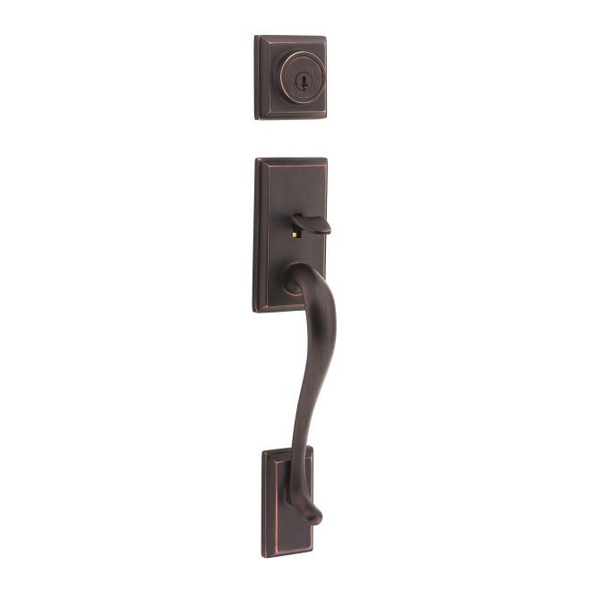 Kwikset 800HELIP Hawthorne Single Cylinder Exterior Handleset