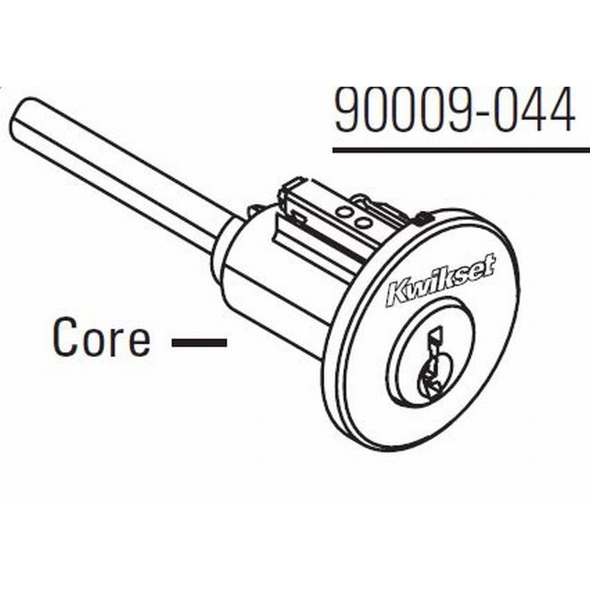 Kwikset 8325 780 Cylinder Without Housing