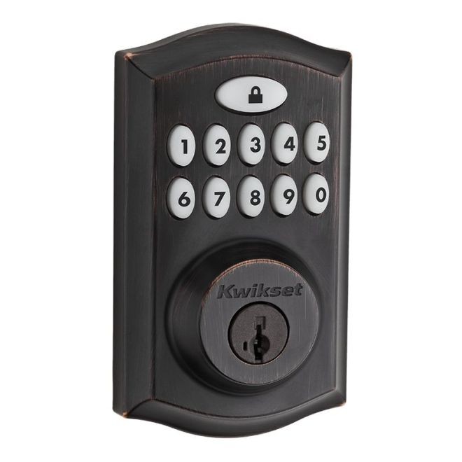 Kwikset 914TRLZW Z-Wave Enabled Traditional Smartcode Deadbolt
