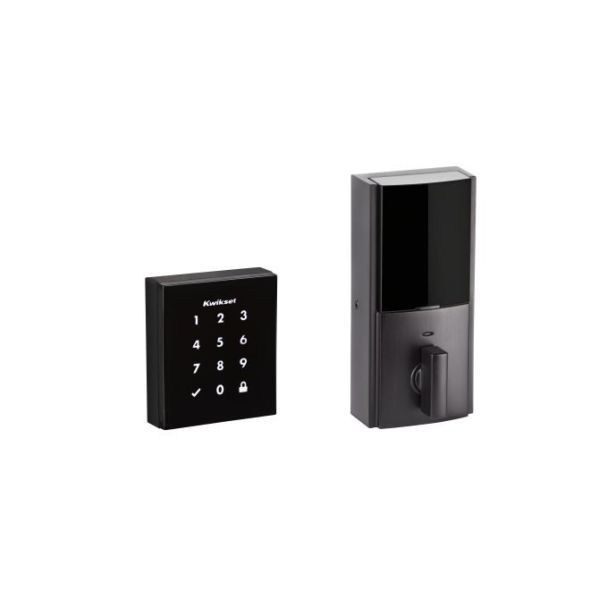 Kwikset 953OBN Obsidian Touchpad Electronic Keyless Smartcode Deadbolt