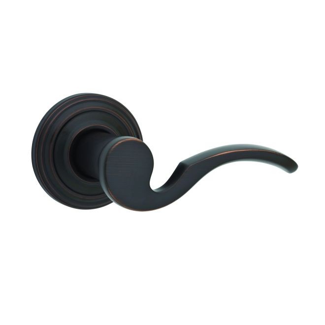 Kwikset 967BRLRH-SV1 Right Hand Brooklane Interior Double Cylinder Handleset Trim SmartKey with New Chassis