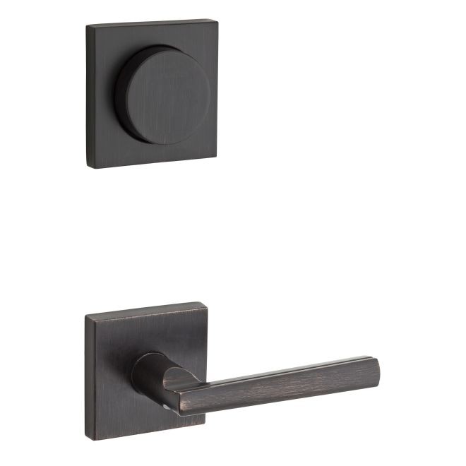 Kwikset 968MRLSQT Montreal Square Interior Dummy Handleset Trim