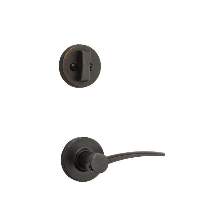 Kwikset 974KTLLH Left Hand Katara Interior Single Cylinder Handleset Trim