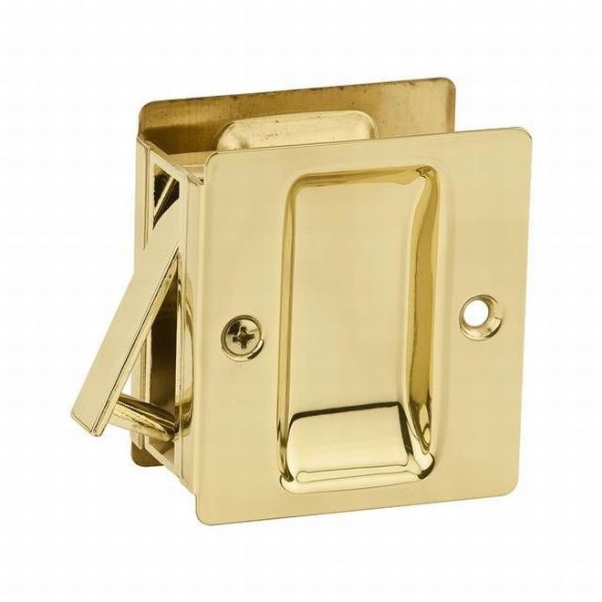 Kwikset CP332 Square Passage Pocket Door Lock