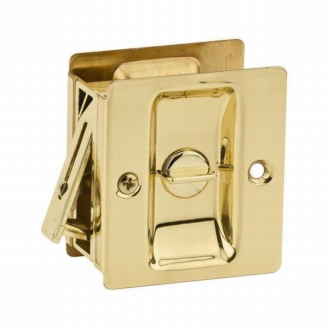 Kwikset CP333 Square Privacy Pocket Door Lock