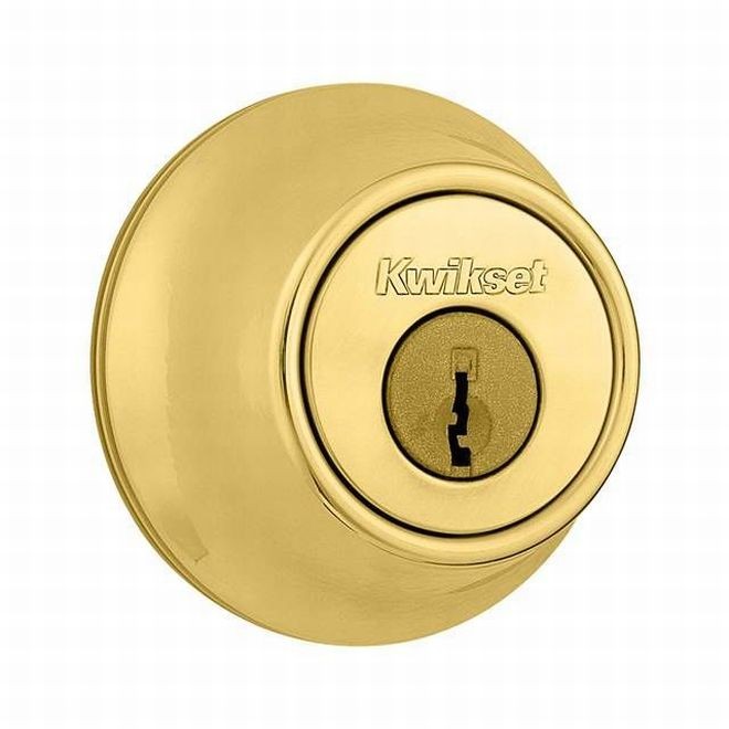 Kwikset CP660-V1 Single Cylinder Deadbolt with New Chassis