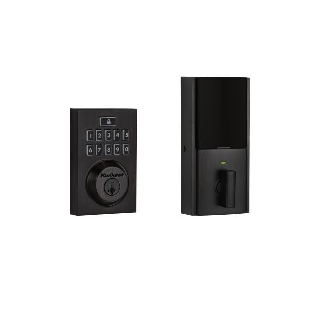 Kwikset CP913CNTS Contemporary Smartcode Touchpad Electronic Deadbolt SmartKey