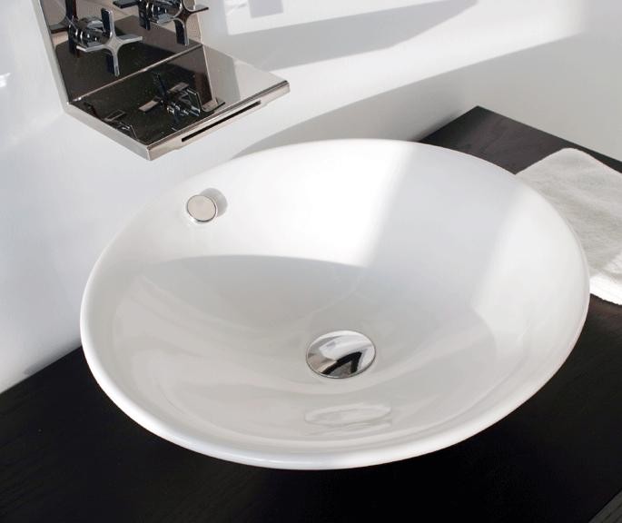 Lacava Light Giro Lavatory Sink w/Overflow - 4032