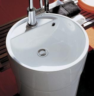 Lacava Twin Set 17" Vessel Sink w/One Hole - 5050-42A
