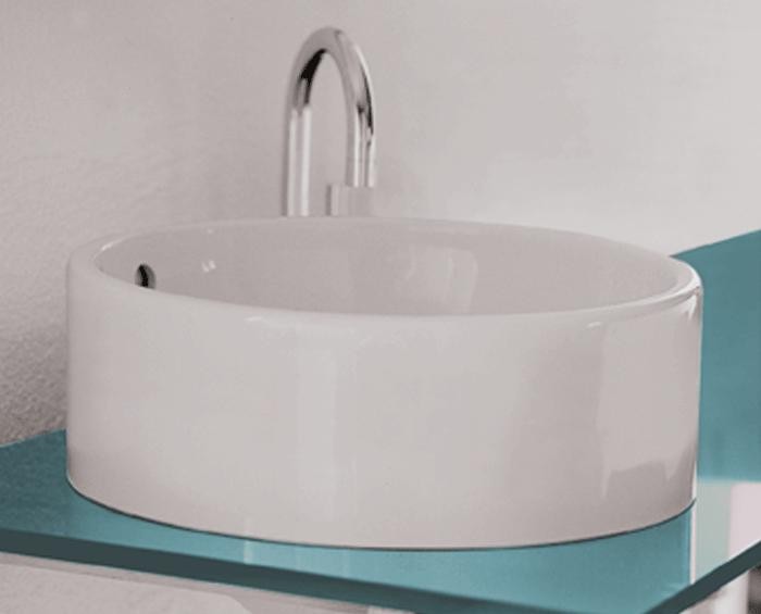 Lacava Twin Set 16 1/2" Vessel Sink w/o Hole - 5050-42C
