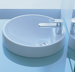 Lacava Twin Set 17" Round Drop-in sink - 5055-42