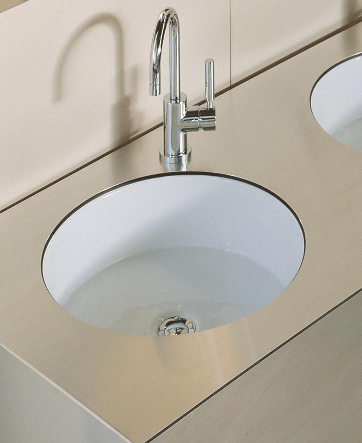 Lacava Twin Set 20" Undermount Sink w/Overflow - 5057
