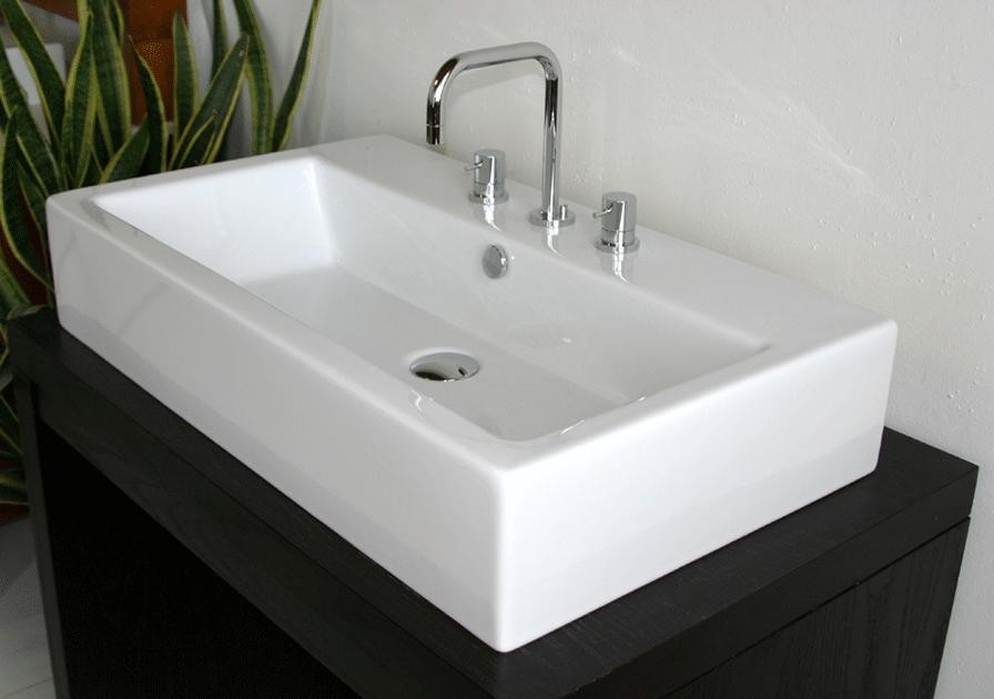 Lacava Aquamedia 31 1/2"W sink w/overflow - 5061
