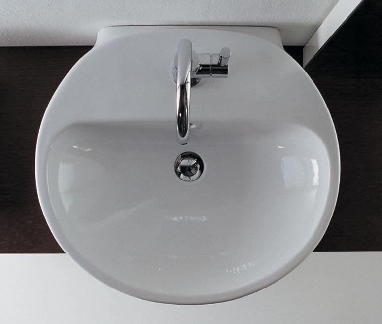 Lacava Nuda Lavatory sink w/1 faucet hole - 5083