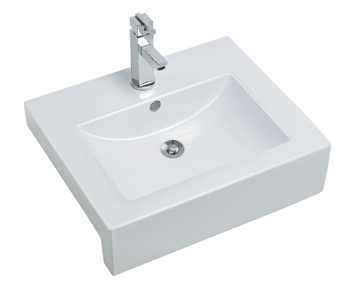 Lacava Aquaplane 23 5/8"W bath Sink w/Overflow - 5453