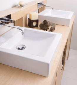 Lacava Oceanica Countertop for double vanity - 5791
