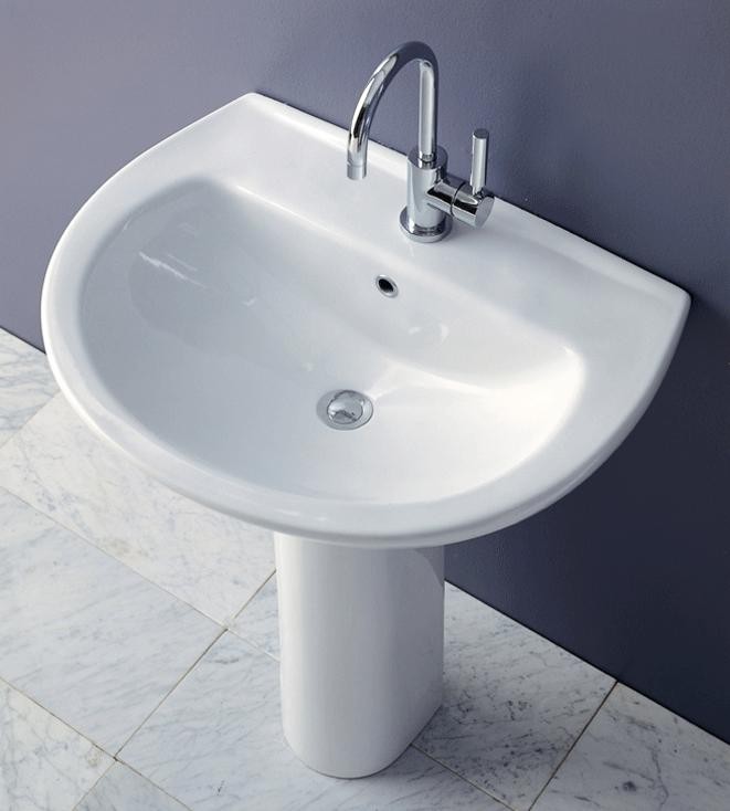 Lacava Web Bath sink with overflow - 2 sizes