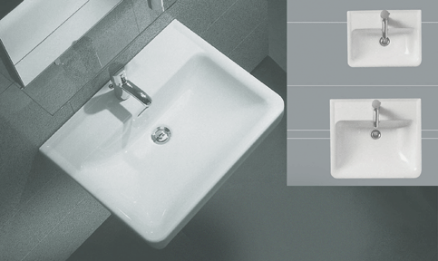 Lacava Alia 17"W Bath sink w/overflow - AL010