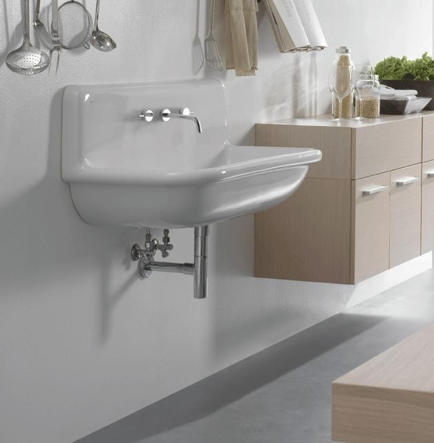 Lacava Alia 24" Bath sink w/backsplash