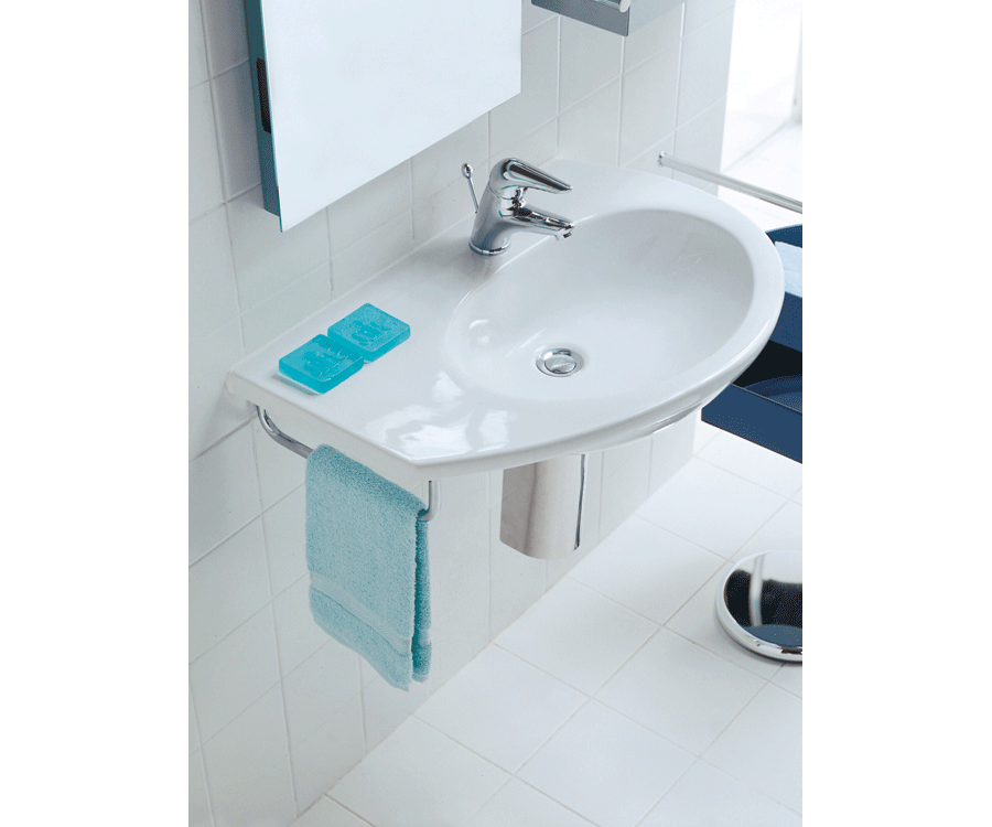 Lacava Bonsai Bath sink w/shelf on left - BO022