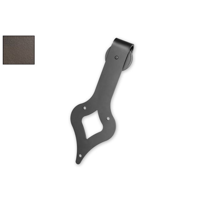 Leatherneck 0115-8070 Wide Teardrop 411 Hanger for Flat Track - Painted Bronze