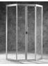 MAAX Illusion 40" Neo-Angle Sliding Door - Brass