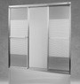 MAAX Triple Plus 56" Sliding Door 56"High Nickel